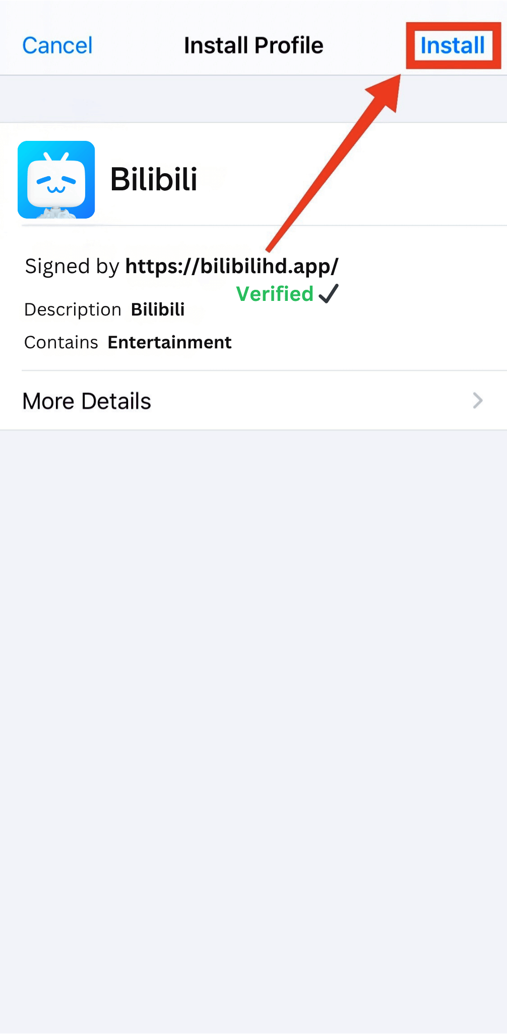 Install IPA Package