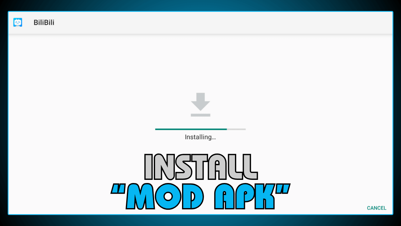 Install MOD APK