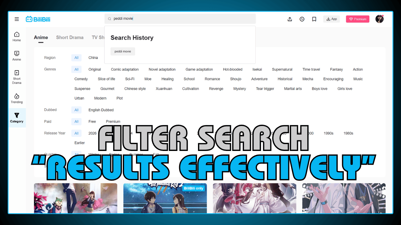 Filter Search Results Effectively
