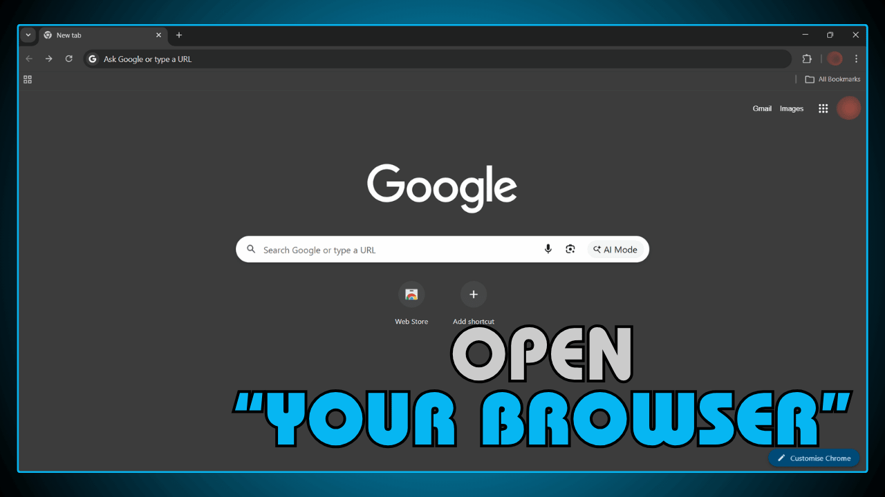 Open Your Browser